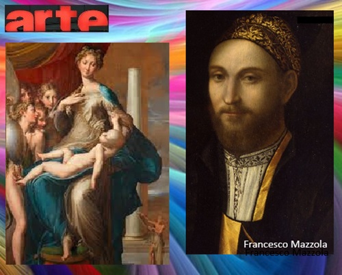 PARMIGIANINO - MADONNA DAL COLLO LUNGO