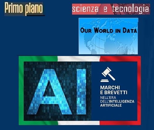 L’ITALIA FUORI DALLA MAPPA DEI BREVETTI DELL'INTELLIGENZA ARTIFICIALE