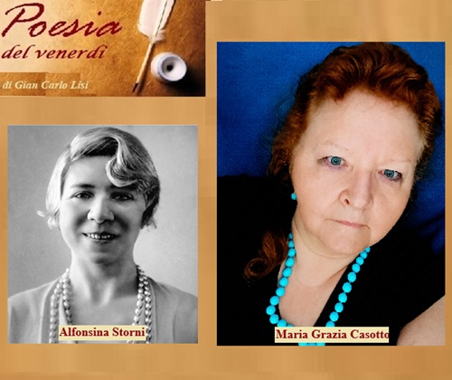 LA POESIA DEL VENERDÌ - Alfonsina Storni e Maria Grazia Casotto