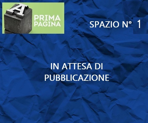 COPERTINA PRIMA PAGINA 1 -