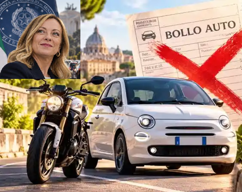 BOLLO AUTO, MELONI RILANCIA - La Misura Ssarà Definitiva - Nel 2027 Esenzione Per Oltre il 70% Delle Auto