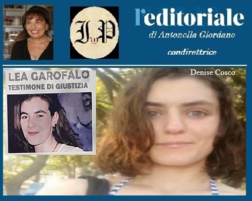 DENISE, FIGLIA DI LEA GAROFALO, E' MORTA - Suicidio