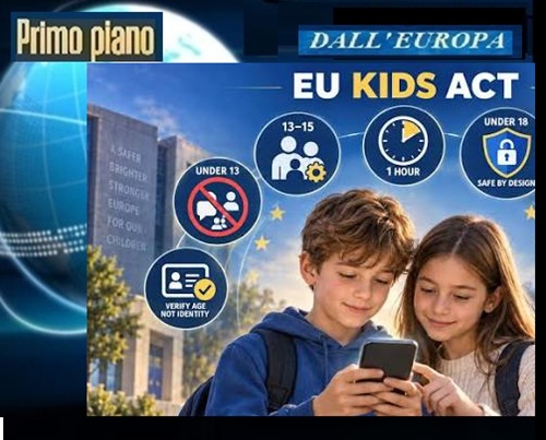 EU KIDS - Limitare l'Accesso delle Piattaforme Social Media ai Minori nell’UE
