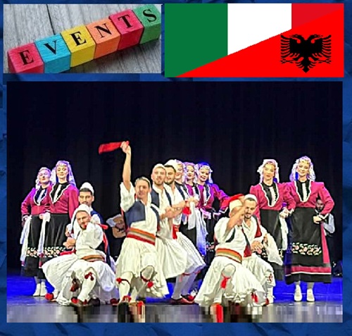 GLI ARTISTI HANNO PORTATO L'ALBANIA IN ITALIA