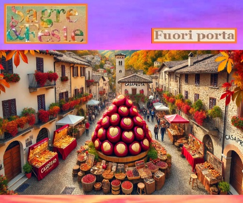 CASAPORTA ACCENDE L'AUTUNNO - Il 17 e 18 ottobre tornano i “Sapori d’Autunno in Sabina”