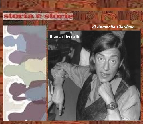 LE DONNE CHE FANNO LA STORIA - Bianca Beccalli 